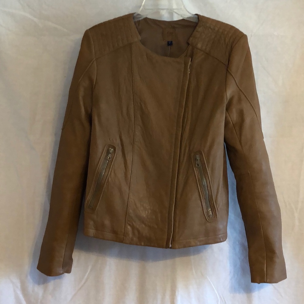 Gap leather jacket